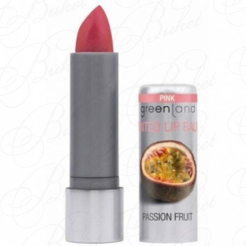 Бальзам для губ GREENLAND BALM&BUTTER LIP BALM Pink Passion Fruit/Маракуя 3.9g