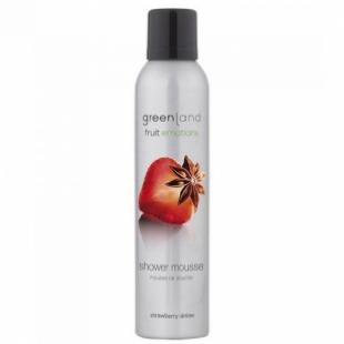 Мусс для душа GREENLAND FRUIT EMOTIONS SHOWER MOUSSE Strawberry & Anise/Клубника-Анис 200ml