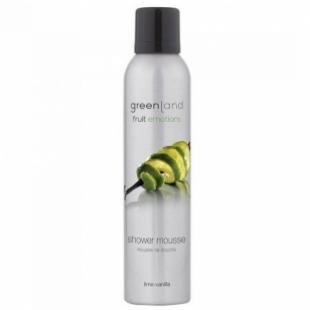 Мусс для душа GREENLAND FRUIT EMOTIONS SHOWER MOUSSE Lime & Vanilla/Лайм-ваниль 200ml