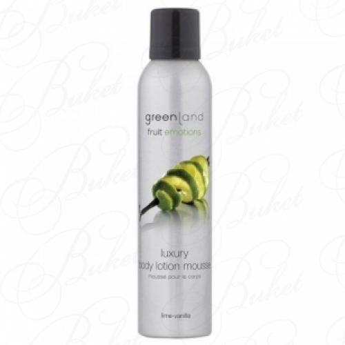 Лосьон-мусс для тела GREENLAND FRUIT EMOTIONS BODY LOTION MOUSSE Lime & Vanilla/Лайм-Ваниль 200ml