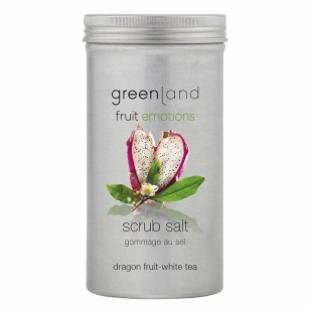 Соль-скраб GREENLAND FRUIT EMOTIONS SCRUB SALT Dragon Fruit-White Tea/Питайя-Белый чай 400g