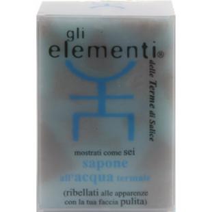 Мыло GLI ELEMENTI SAPONE ALL ACQUA TERMALE 100g