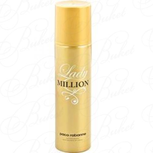 Дезодорант спрей Paco Rabanne LADY MILLION deo 150ml