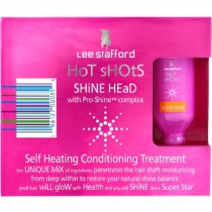 Маска для волос LEE STAFFORD Hot Shots SHiNE HEaD 3шт