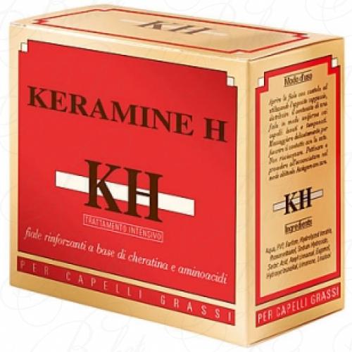Ампулы для волос KERAMINE H PRO FIALE RINFORZANTE FASCIA ROSSA 20шт