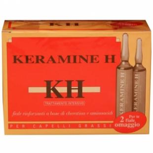 Ампулы для волос KERAMINE H FIALE RINFORZANTE FASCIA ROSSA 12шт