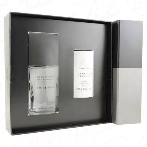 Набор Issey Miyake L`EAU D`ISSEY POUR HOMME INTENSE SET (edt 75ml+deo-stick 75ml)