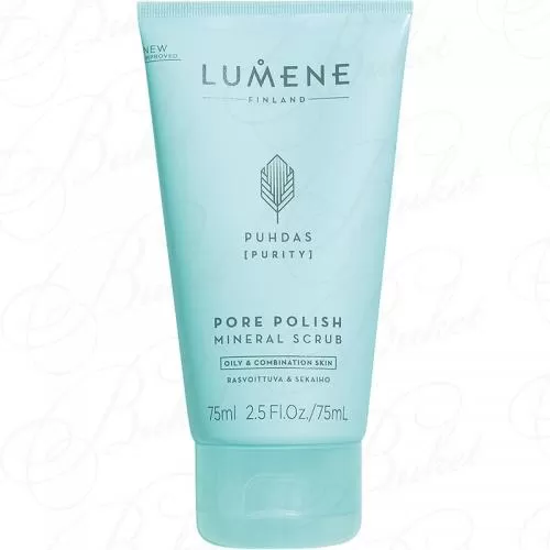 Скраб для лица LUMENE SKIN CARE PUHDAS PORE POLISH MINERAL SCRUB 75ml
