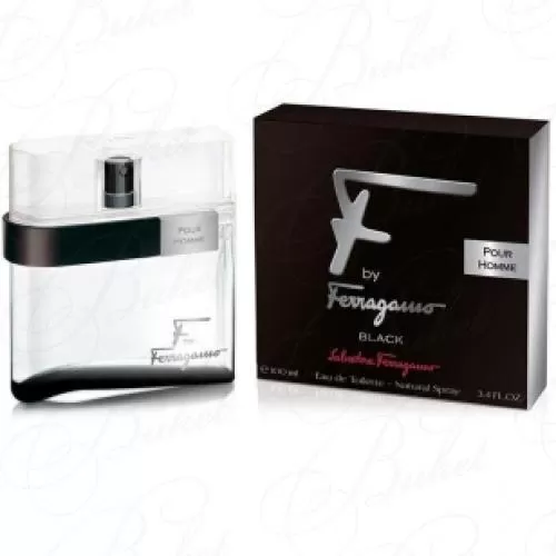 Тестер Salvatore Ferragamo F BY FERRAGAMO BLACK POUR HOMME 100ml TESTER edt