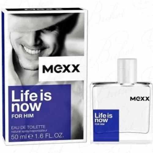 Туалетная вода Mexx LIFE IS NOW MAN 75ml edt