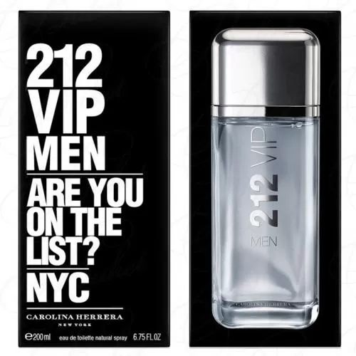 Туалетная вода Carolina Herrera 212 VIP MEN 200ml edt
