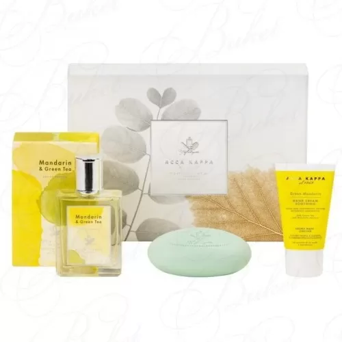 Набор ACCA KAPPA Mandarin & Green Tea Gift Set 3предмета