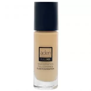 Тональный флюид ADEN COSMETICS FULL HD FLUID FOUNDATION №02 Ivory