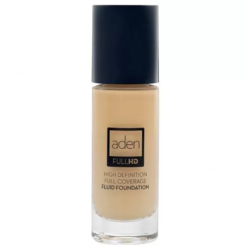 Тональный флюид ADEN COSMETICS FULL HD FLUID FOUNDATION №03 Beige