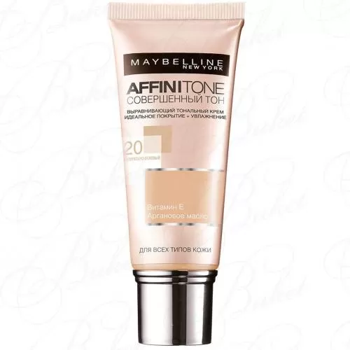 Тональный крем MAYBELLINE MAKE UP AFFINITONE №20 Golden Rose/Натурально-бежевый