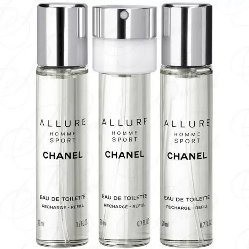 Сменный блок Chanel ALLURE HOMME SPORT 3*20ml Refills edt