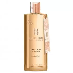 Гель для душа Boutique Body Wash Amber, Musk & Vanilla 500ml