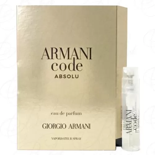 Пробник Armani ARMANI CODE ABSOLU POUR FEMME 1.5ml edp