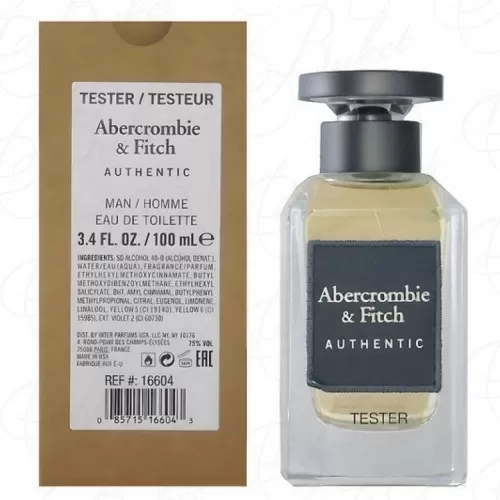 Тестер Abercrombie&Fitch AUTHENTIC 100ml edt TESTER