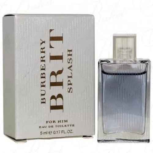 Миниатюра Burberry BRIT SPLASH FOR MEN 5ml edt