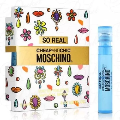 Пробник Moschino CHEAP AND CHIC SO REAL 1ml edt