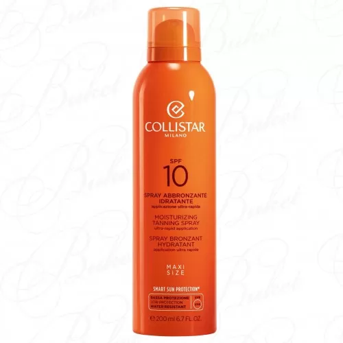 Спрей для тела COLLISTAR MOISTURIZING TANNING SPRAY SPF 10+ 200ml