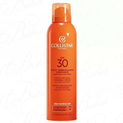 Спрей для тела COLLISTAR MOISTURIZING TANNING SPRAY SPF 30+ 200ml