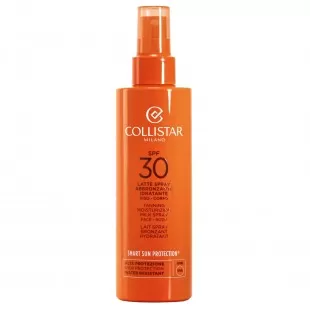 Молочко для лица и тела COLLISTAR TANNING MOISTURIZING MILK SPRAY SPF 30 200ml
