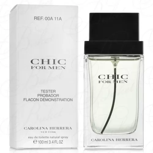 Тестер Carolina Herrera CHIC FOR MEN 100ml TESTER edt
