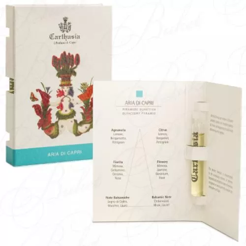 Пробники Carthusia ARIA DI CAPRI 2ml edt