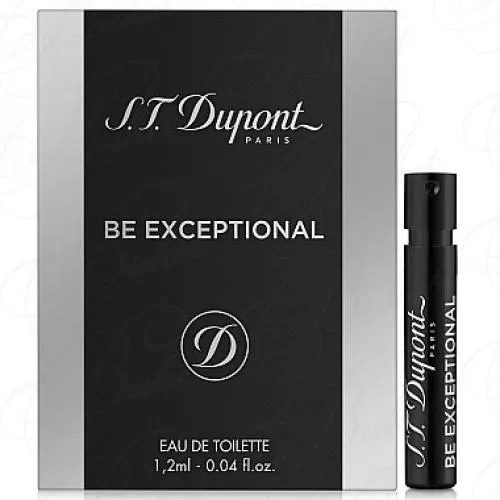 Пробники Dupont BE EXCEPTIONAL 1.2ml edt