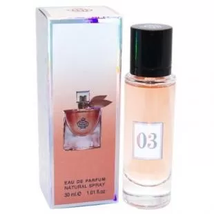 Fragrance World №3 LA VIDA ES BELLA 30ml edp