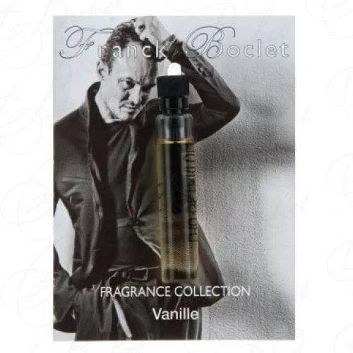 Пробники Franck Boclet VANILLE 1.7ml edp