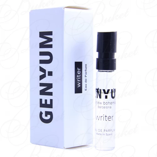 Пробники Genyum WRITER 1.8ml edp