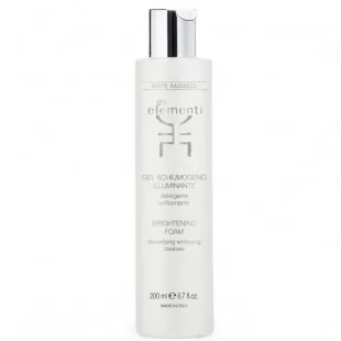 Пена для лица GLI ELEMENTI GEL SCHIUMOGENO ILLUMINANTE 200ml