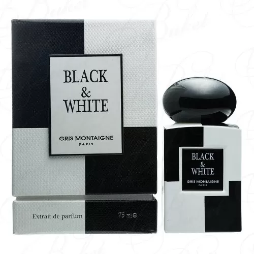 Духи Gris Montaigne Paris BLACK&WHITE extrait de parfum 75ml