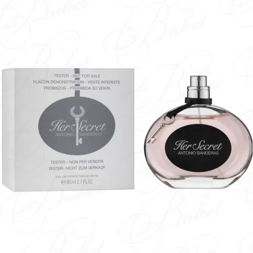Тестер Antonio Banderas HER SECRET 80ml edt TESTER