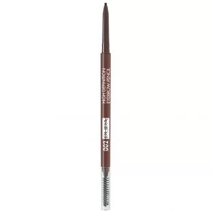 Карандаш для бровей PUPA MAKE UP HIGH DEFINITION EYEBROW PENCIL №002 Brown/Коричневый