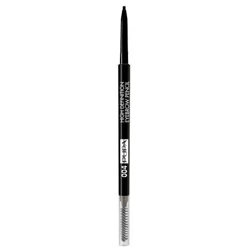Карандаш для бровей PUPA MAKE UP HIGH DEFINITION EYEBROW PENCIL №004 Extra Dark/Черный