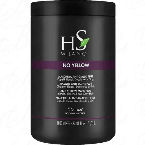 Маска для волос EMMEDI HS MILANO NO YELLOW ANTI-YELLOW MASK 1000ml