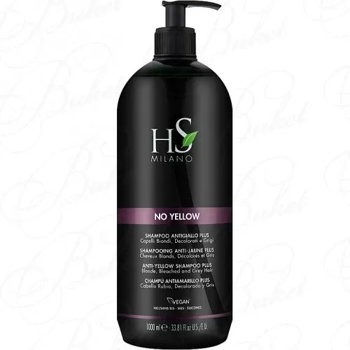 Шампунь для волос EMMEDI HS MILANO NO YELLOW ANTI-YELLOW SHAMPOO 1000ml