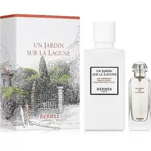 Hermes UN JARDIN SUR LA LAGUNE SET (edt 7.5ml+b/lot 40ml) 