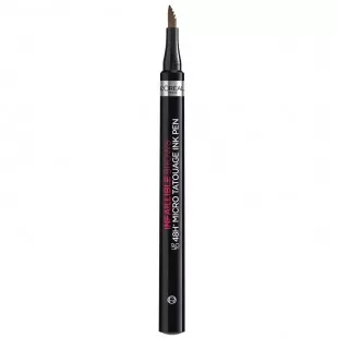 Фломастер для бровей L`OREAL MAKE UP INFAILLIBLE BROWS 48H MICRO TATOUAGE INK PEN №3.0 Brunette