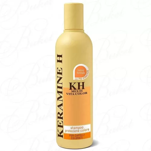 Шампунь для волос KERAMINE H SHAMPOO RISTRUTTURANTE MULTI VITA COLOR 300ml
