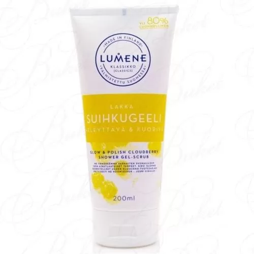 Гель-скраб для душа LUMENE BODY KLASSIKKO CLOUDBERRY SHOWER GEL-SCRUB 200ml