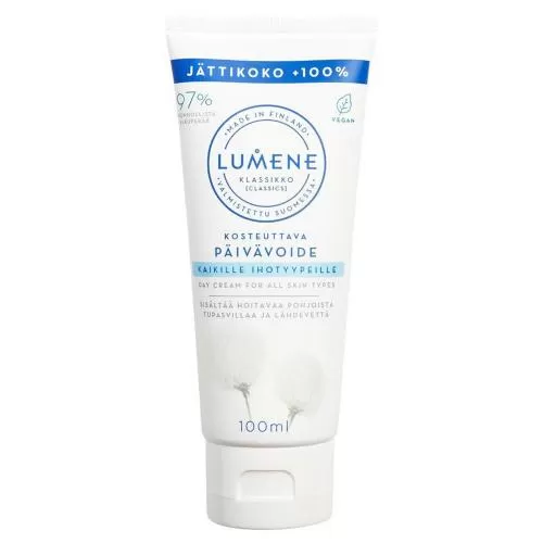 Крем для лица LUMENE SKIN CARE KLASSIKKO MOISTURIZING DAY CREAM FOR ALL SKIN TYPES 100ml