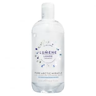 Мицеллярная вода для лица LUMENE SKIN CARE LAHDE PURE ARCTIC MIRACLE 3 In 1 MICELLAR CLEANSING WATER 500ml