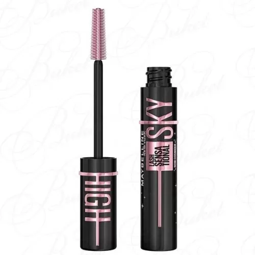 Тушь для ресниц MAYBELLINE MAKE UP LASH SENSATIONAL SKY HIGH Cosmic Black/Интенсивно-черный