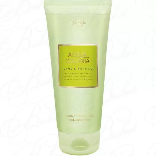 Гель для душа Maurer & Wirtz 4711 Acqua Colonia LIME & NUTMEG sh/gel 200ml