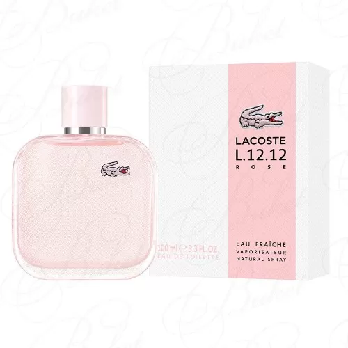 Туалетная вода Lacoste L.12.12 ROSE EAU FRAICHE 100ml edt